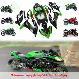 Dàn áo nhựa nhiều mầu Ninja650 2017-2019