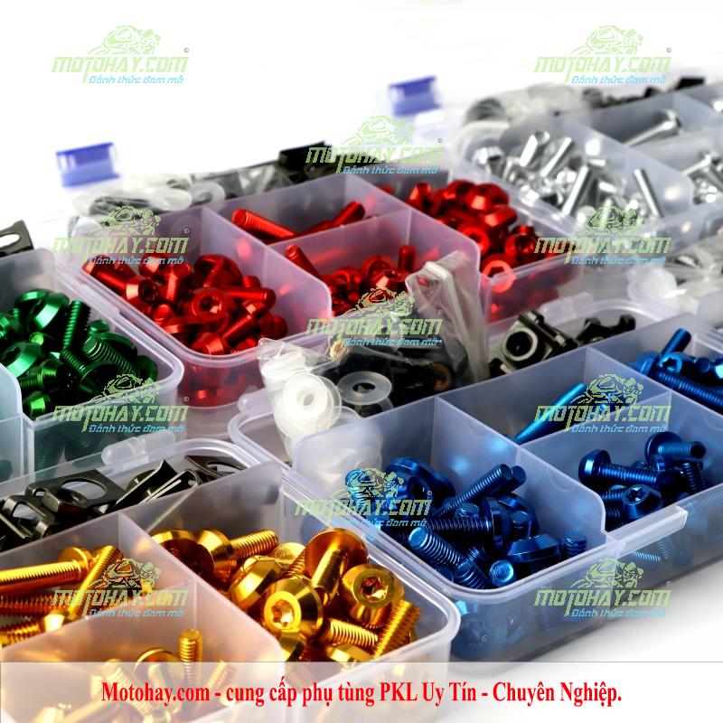 Bộ ốc dàn áo nhiều mầu Zx4r-Zx4rr