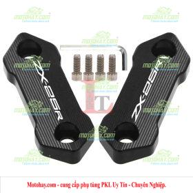 Ốp chân gương Zx25r mầu đen