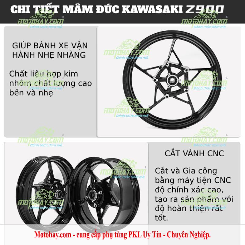 Vành trước sau Z900