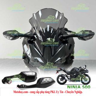 Gương chiếu hậu tích hợp xi nhan cho Ninja500