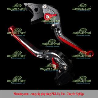 Tay phanh tay côn CNC Z500 Ninja500 mầu đỏ m1