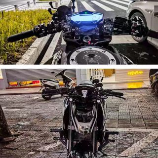 Ghi đông độ cho Eliminator 500