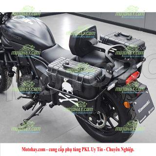 Thùng hông nhựa kèm baga Motobox cho Eliminator 500